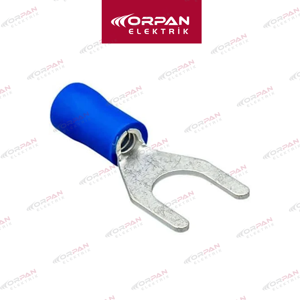 ÇATAL TİP İZOLELİ KABLO UCU (GÇU - 6002)