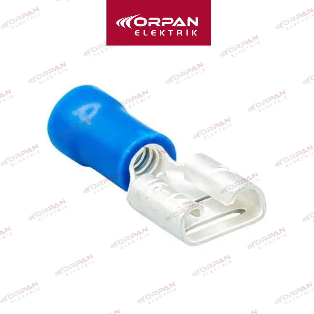 DİŞİ FASTON TİP İZOLELİ KABLO UCU (GFD - 2288)