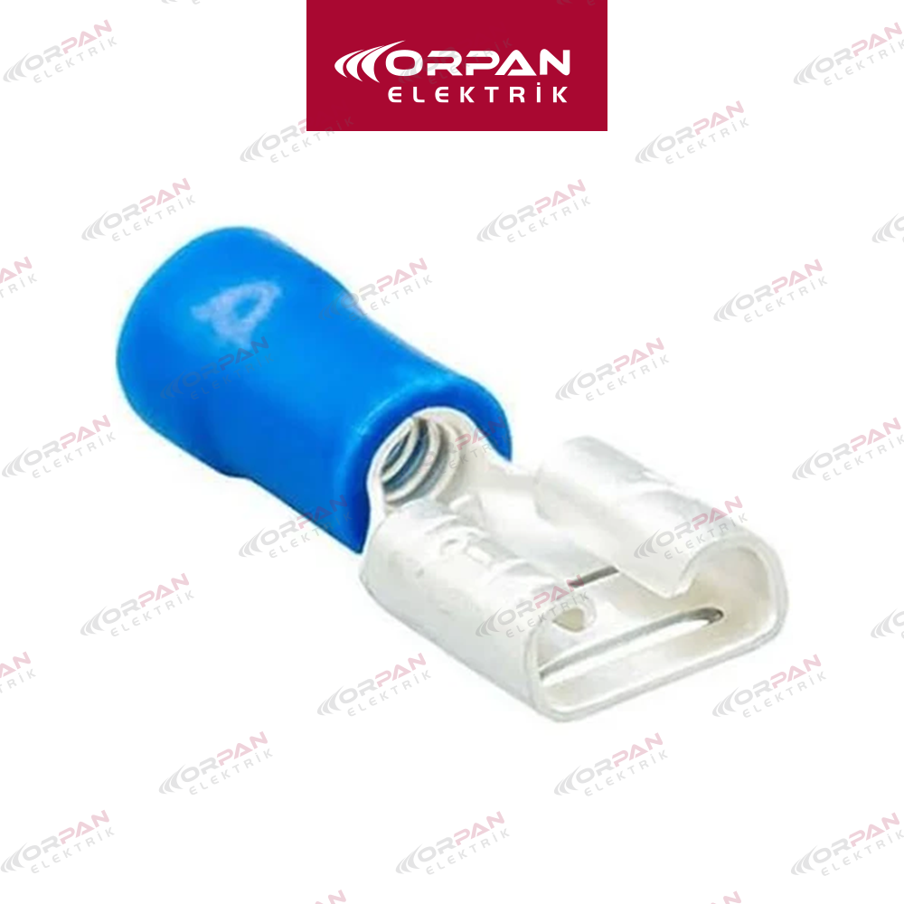 DİŞİ FASTON TİP İZOLELİ KABLO UCU (GFD - 2488)