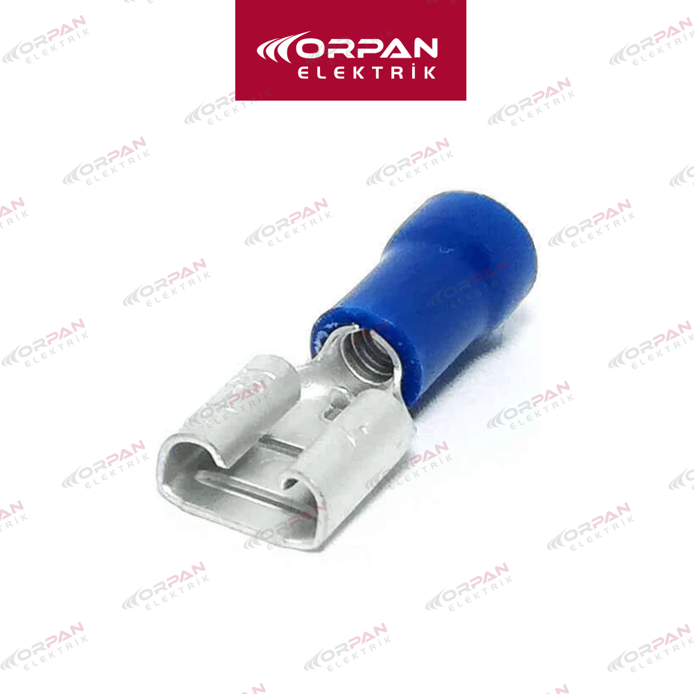 DİŞİ FASTON TİP İZOLELİ KABLO UCU (GFD - 2638)