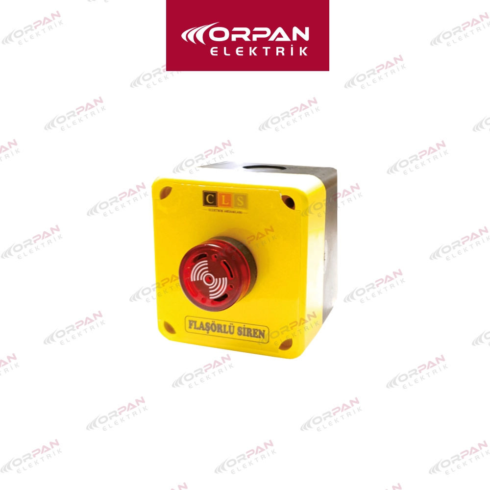 Kutulu Flaşörlü Siren