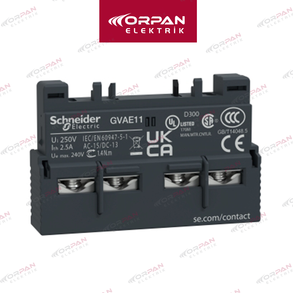 TeSys GV Serisi Motor Koruma Şalterleri Aksesuarı (GV-AE11)