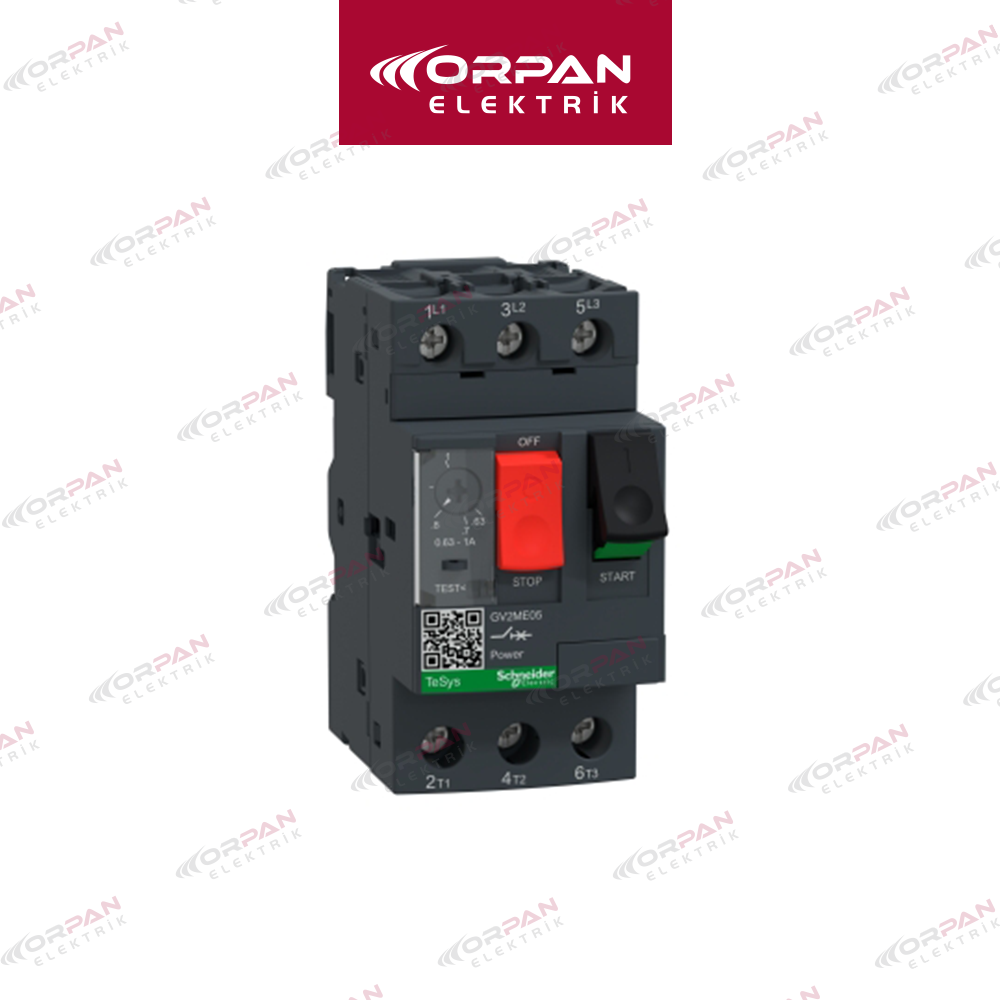 TeSys GV Serisi Motor Koruma Şalteri (GV2-ME05)