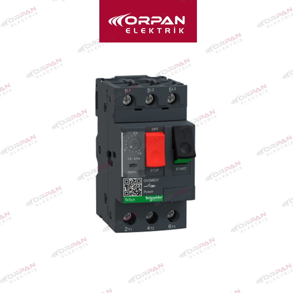 TeSys GV Serisi Motor Koruma Şalteri (GV2-ME07)