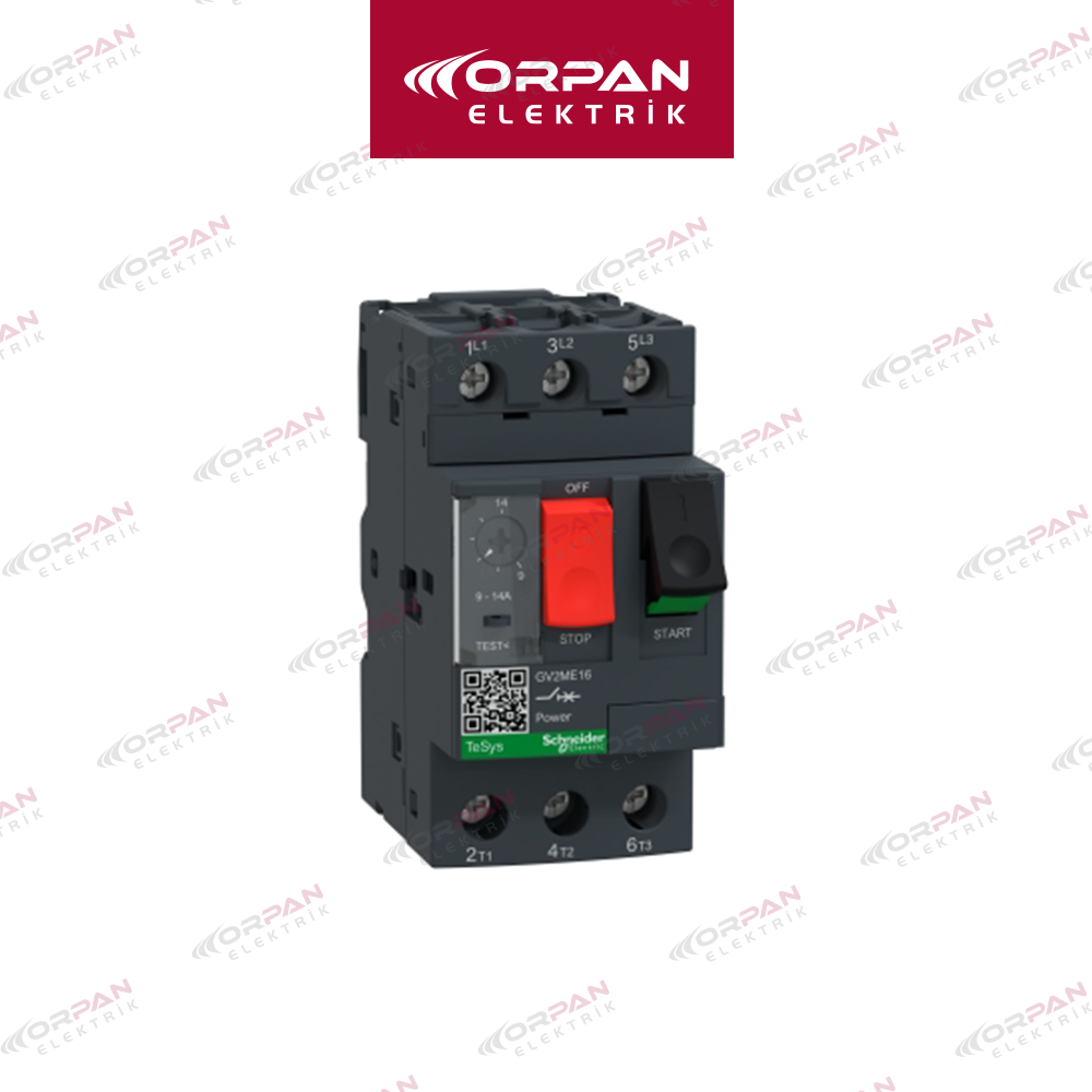 TeSys GV Serisi Motor Koruma Şalteri (GV2-ME16)