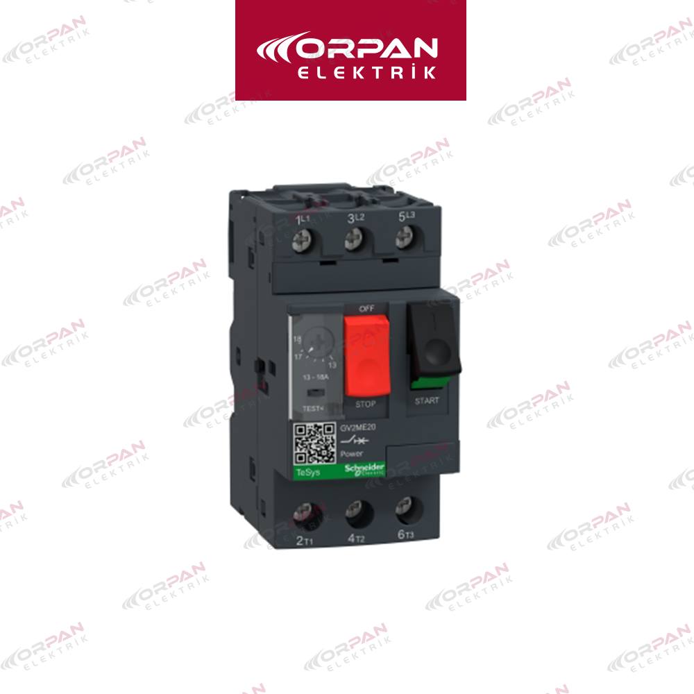 TeSys GV Serisi Motor Koruma Şalteri (GV2-ME20)