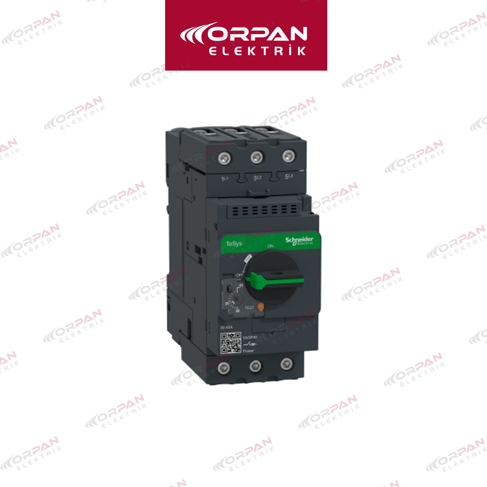 TeSys GV Serisi Motor Koruma Şalteri (GV3-P40)
