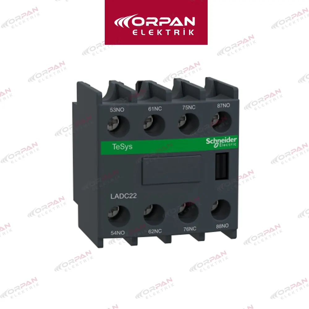 LAD-N22 YARDIMCI KONTAK 2NO+2NC SCHNEİDER