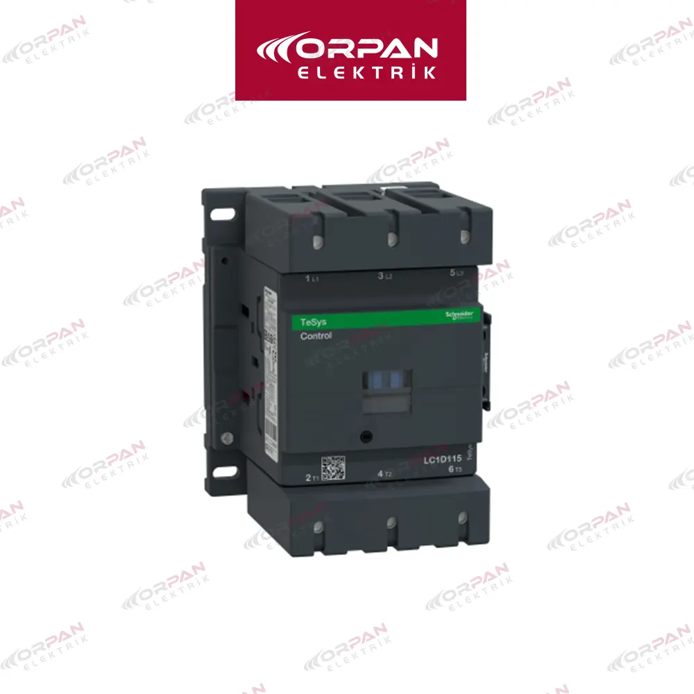 LC1-D115 M7 KONTAKTÖR 115 A 1NO+1NC SCHNEİDER