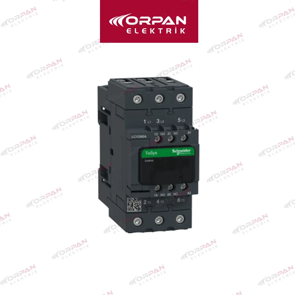 LC1-D65A M7 KONTAKTÖR 65 A 1NO+1NC SCHNEİDER
