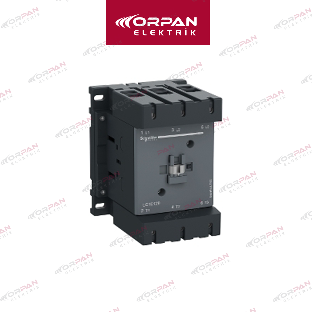 LC1E-120 M5 KONTAKTÖR 120 A 1 NA+1 NC SCHNEİDER